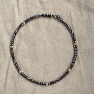 David Yurman sterling necklace